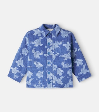 Printed denim jacket | Stella McCartney Kids