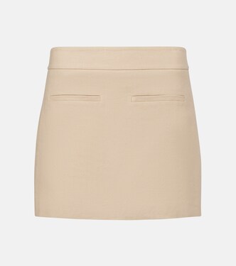 Alvara linen-blend skort | Veronica Beard