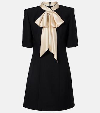 Crepe Couture bow-detail minidress | Valentino