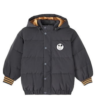 Patch-appliqué puffer jacket | Mini Rodini