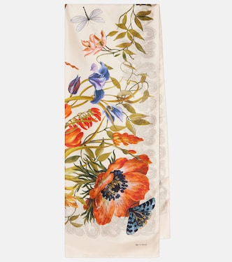 Floral silk scarf | Etro