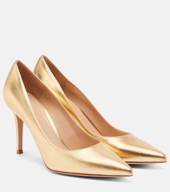 Gianvito 85 leather pumps | Gianvito Rossi