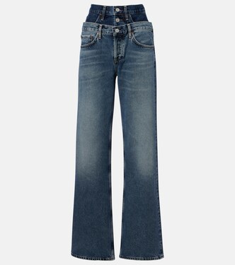 High-Rise Wide-Leg Jeans Elson | Agolde
