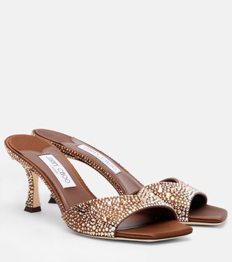 ميولز مع تزيين Skye 70  | Jimmy Choo