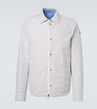 Crescent reversible down overshirt | Moncler