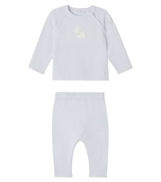Baby cotton sweatshirt and sweatpants set  | Tartine et Chocolat
