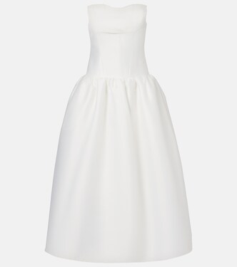 Taffeta bustier dress | Self-Portrait