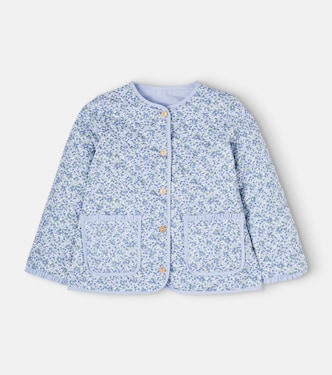 Anneliese reversible cotton and linen jacket | La Coqueta