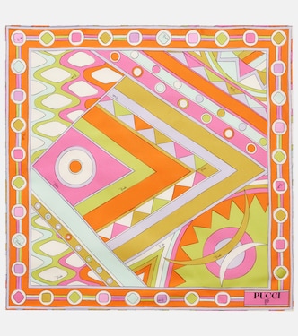 Pañuelo Vivara de sarga de seda | Pucci