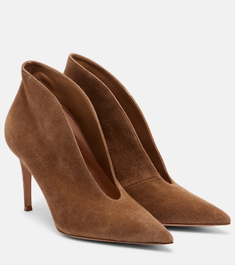Escarpins Vania en daim | Gianvito Rossi