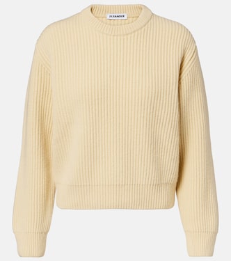 Pull côtelé en laine | Jil Sander