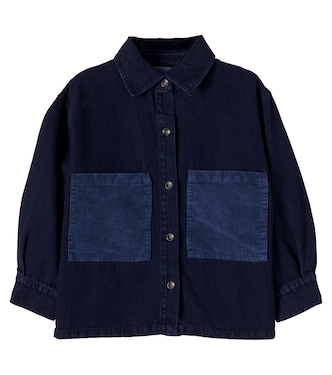 Corduroy-trimmed denim jacket | Bobo Choses