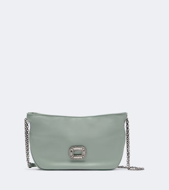Schultertasche Pilgrim Small aus Leder | Roger Vivier