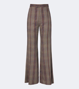 Checked wide-leg pants | Vivienne Westwood