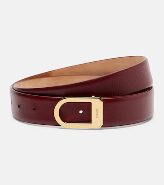 Saddle leather belt | Khaite