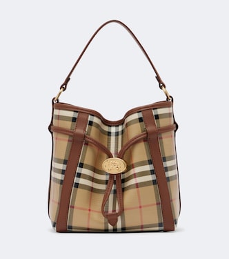 Burberry Check Small bucket bag | Burberry