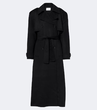 Trench imbottito Nikola in lana e cashmere | The Frankie Shop