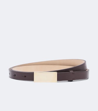 Portofino Mirror leather belt | Victoria Beckham