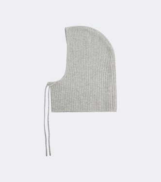 Ribbed-knit cashmere balaclava | Yves Salomon