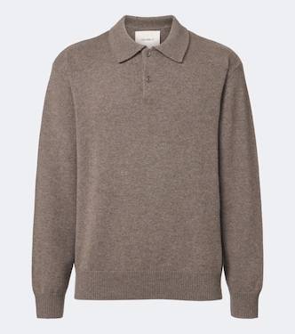Rufus cashmere polo sweater | Lisa Yang
