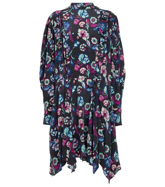 Robe Verikio en soie à fleurs | Isabel Marant