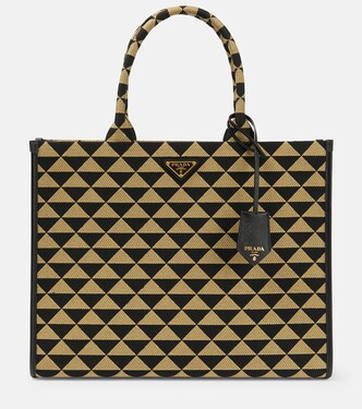 Symbole jacquard tote | Prada