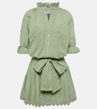 Cotton poplin shirt dress | Juliet Dunn