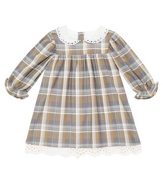 Frankie checked cotton dress | C'era Una Volta