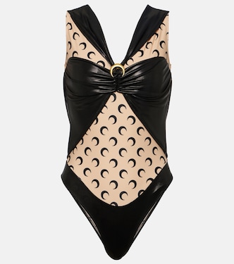 Bedruckter Body aus Jersey | Marine Serre