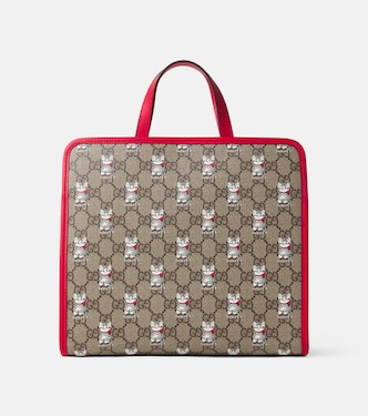 Tasche GG aus Canvas mit Leder | Gucci Kids