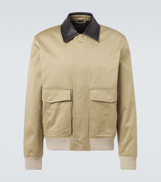 Blouson Shade en satin de coton | Wales Bonner