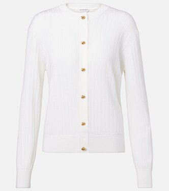 Knot ribbed-knit wool cardigan | Bottega Veneta