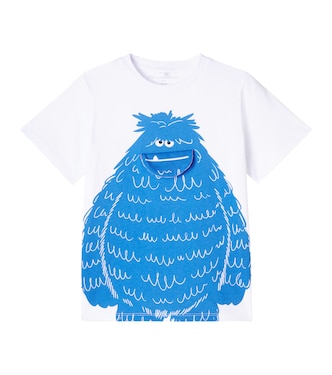 Printed cotton jersey T-shirt | Stella McCartney Kids