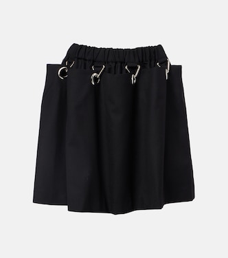 Wool miniskirt  | Noir Kei Ninomiya