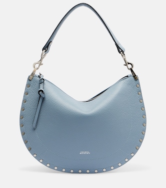 Oskan Small leather shoulder bag | Isabel Marant