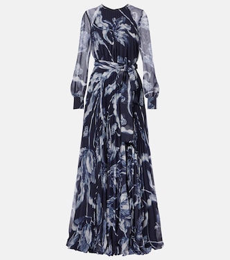 Robe longue à fleurs | Erdem