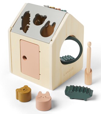 Lucas wood activity cube | Liewood