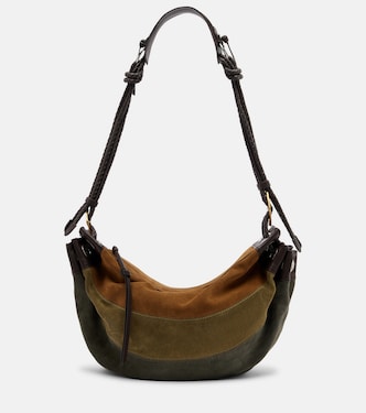 Maia Medium patchwork suede shoulder bag | Isabel Marant