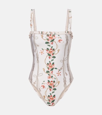 Bestickter Badeanzug Limon  | Agua by Agua Bendita