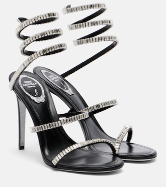 Cleo Spark embellished leather sandals | Rene Caovilla