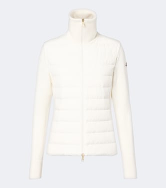 Daunenjacke mit Strick | Moncler
