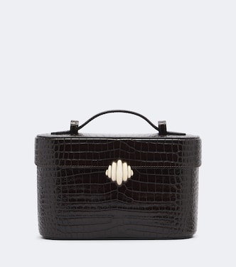 Sac vanity Belgravia Small en cuir | Aquazzura