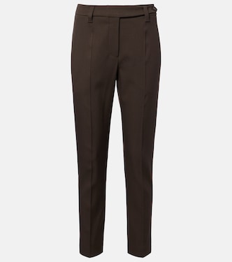 Monili wool slim pants | Brunello Cucinelli