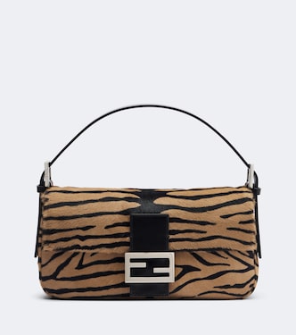 Baguette® 26424 calf hair shoulder bag  | Fendi