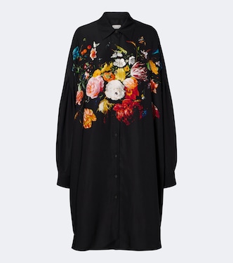 Floral shirt dress | Dries Van Noten