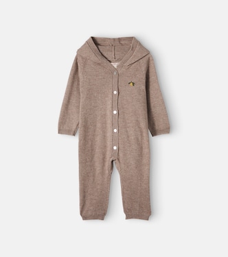 Baby Mattou wool and cashmere-blend onesie | Konges Sløjd