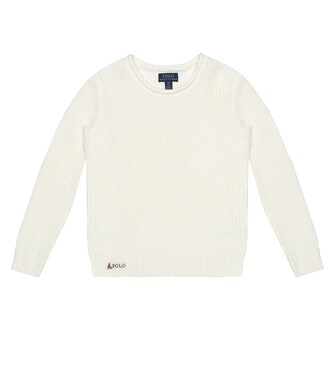 Ribbed cotton sweater | Polo Ralph Lauren Kids