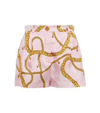 Shorts aus Seide | Versace