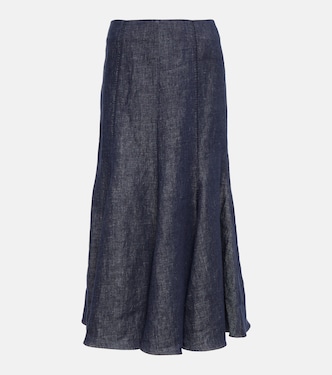 Linen maxi skrit | Gabriela Hearst