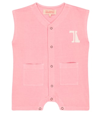 Baby - Jumpsuit corta Ape in cotone | The Animals Observatory